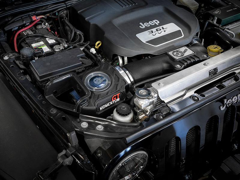aFe Momentum GT Pro 5R Cold Air Intake System 12-18 Jeep Wrangler JK V6 3.6L - 54-76212