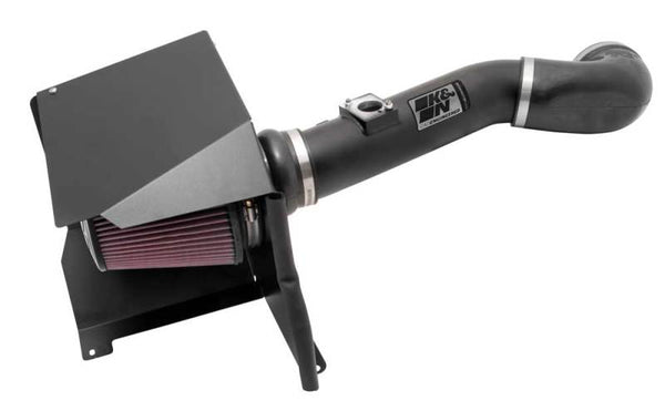 K&N 11-12 Chevy Silverado 2500/3500 HD / 11-12 GMC Sierra 2500/3500 HD High-Flow Perf Intake Kit - 77-3076KTK for 2011-2013 C