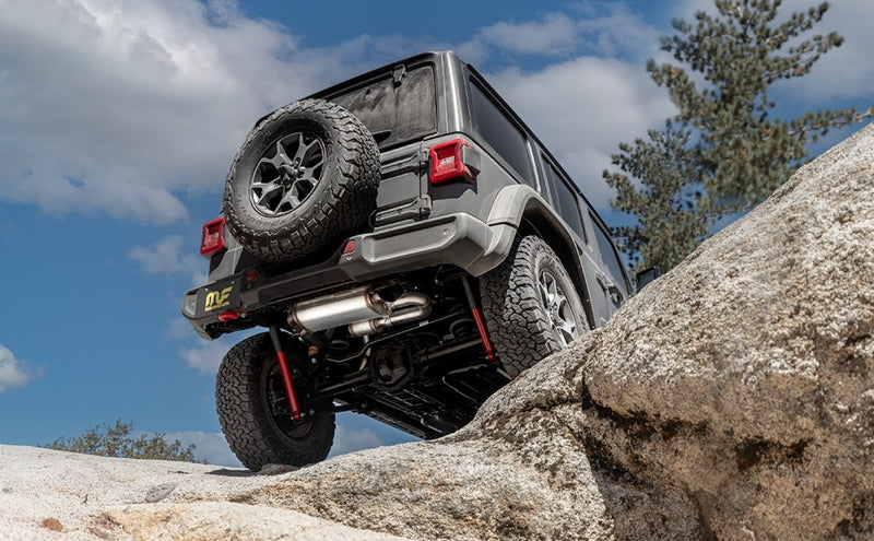 MagnaFlow 18-23 Jeep Wrangler JL 2.0L/3.6L Overland Series Axle-Back Exhaust - 19620
