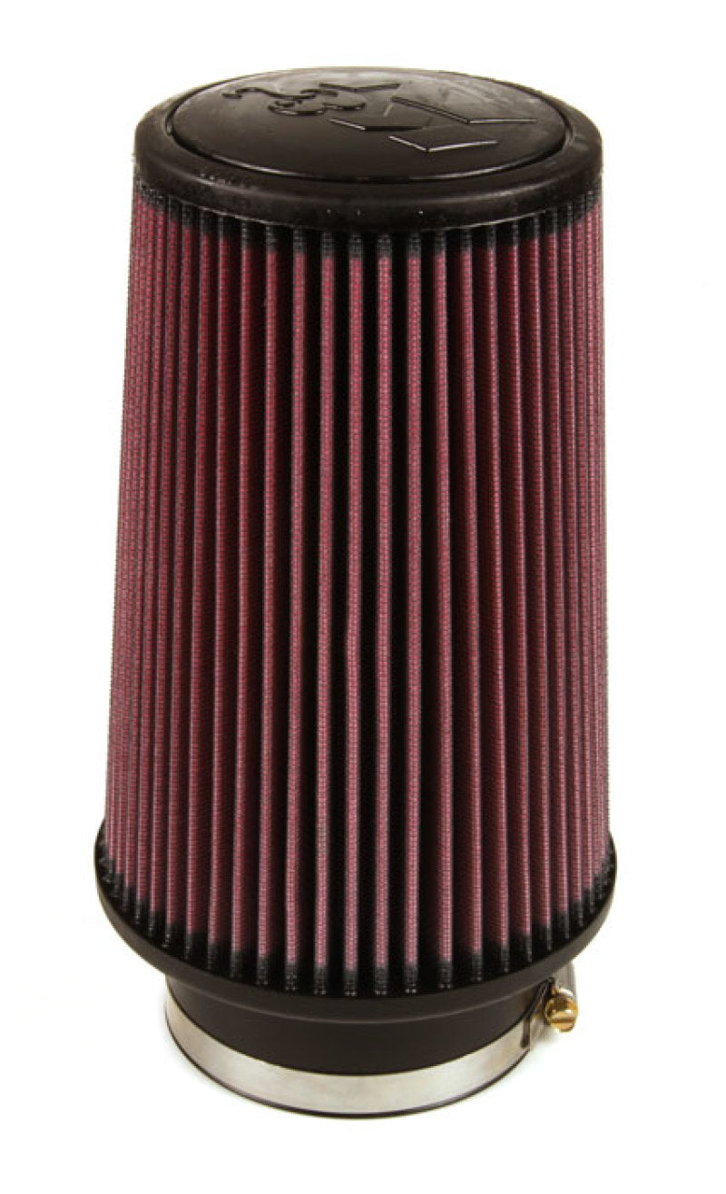 K&N Universal Rubber Filter 4inch FLG / 6inch OD-B / 4-5/8inch OD-T / 9inch H - RE-0870