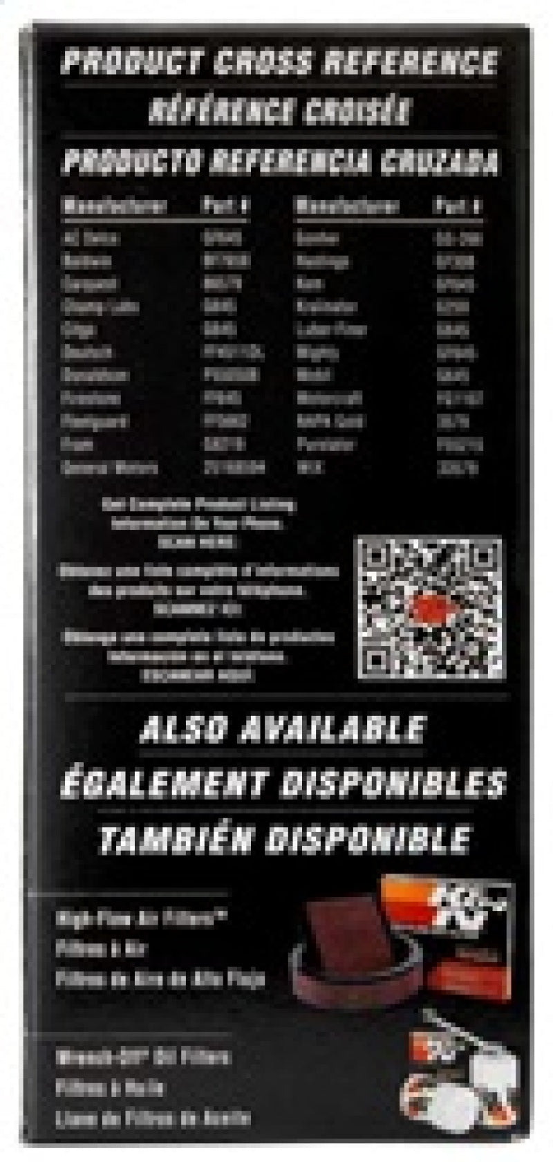 K&amp;N Cellulose Media Fuel Filter 2.125in OD x 5.438in L - PF-2500