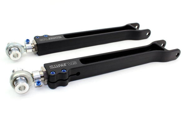 SPL Parts 03-08 Nissan 350Z Rear Toe Links (Billet Version) - SPL RTA Z33B for 2003-2007 INFINITI G - front view