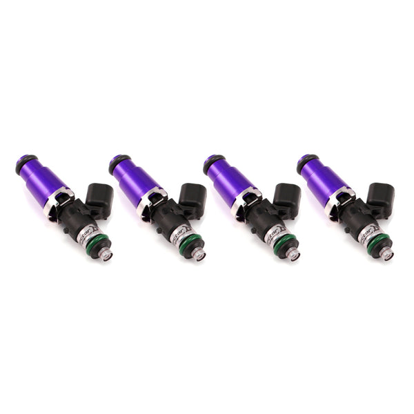 Injector Dynamics ID1050X Injectors 14mm (Purple) Top (Set of 4) - 1050.60.14.14.4 for 2007-2015 Volkswagen GTI