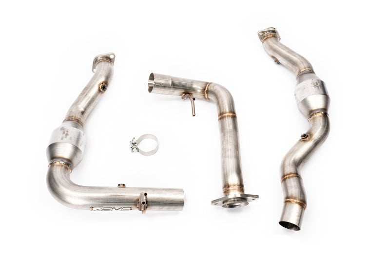 AMS Performance 17-20 Ford Raptor 3.5L Ecoboost Street Downpipes - AMS.45.05.0001-2