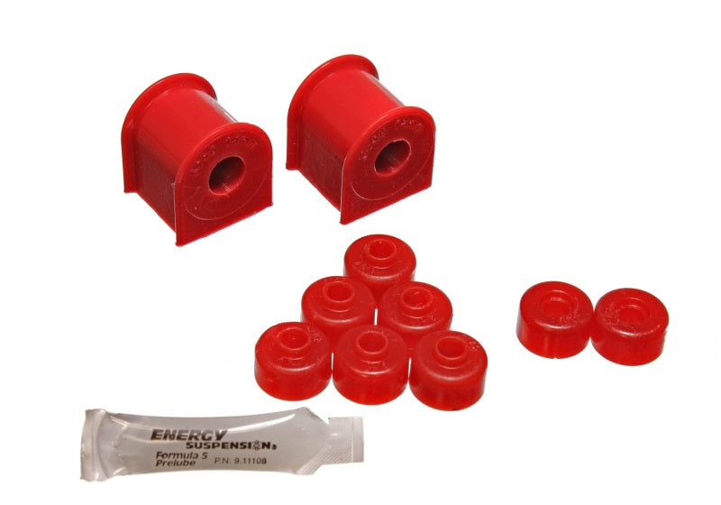 Energy Suspension 89-94 Nissan 240SX (S13) Red 15mm Rear Sway Bar Bushing Set - 7.5122R