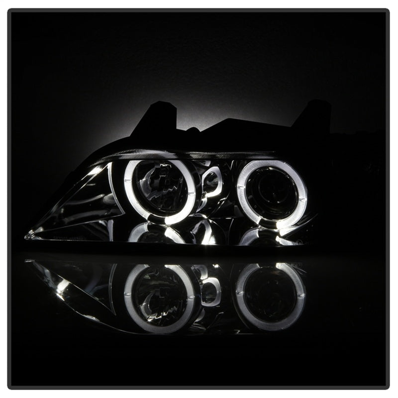 Spyder BMW Z3 96-02 Projector Headlights LED Halo Smoke High H1 Low H1 PRO-YD-BMWZ396-HL-SM - 5009104