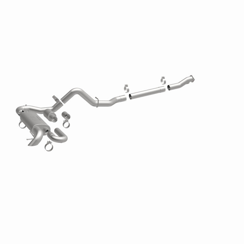 MagnaFlow 2021 Ford Bronco Overland Series Cat-Back Exhaust w/ Single Straight Driver Exit- No Tip - 19559