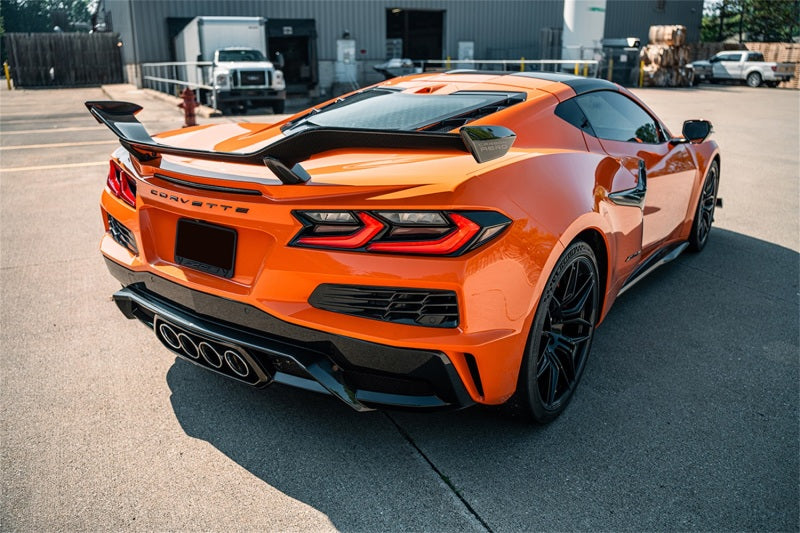 Corsa 2023 Chevrolet Corvette C8 Z06 3in Valved Cat-Back Exhaust Muffler Delete Track System w/o Tip - 21113