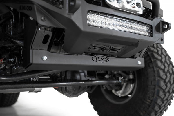 Addictive Desert Designs 18-20 Jeep JL/JT Sway Bar Skid Plate - AC96100801NA for 2018-2026 Jeep Wrangler - front view