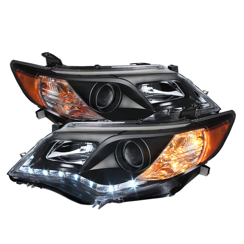 Spyder Toyota Camry 12-14 Projector Headlights DRL Blk High 9005 (Not Included PRO-YD-TCAM12-DRL-BK - 5072658