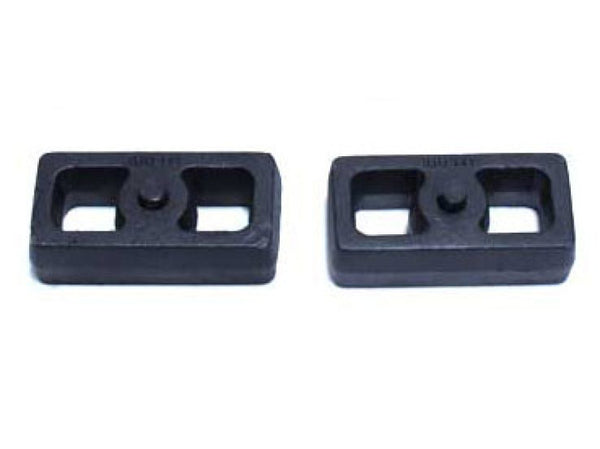 MaxTrac 07-18 Toyota Tundra 2WD/4WD 1in Rear Cast Iron Lift Blocks - 810010 for 1995-2018 Toyota Tacoma