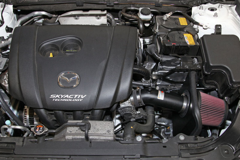 K&amp;N 69 Series Typhoon Performance Intake Kit 13-14 Mazda 3 2.0L L4 - 69-6033TTK