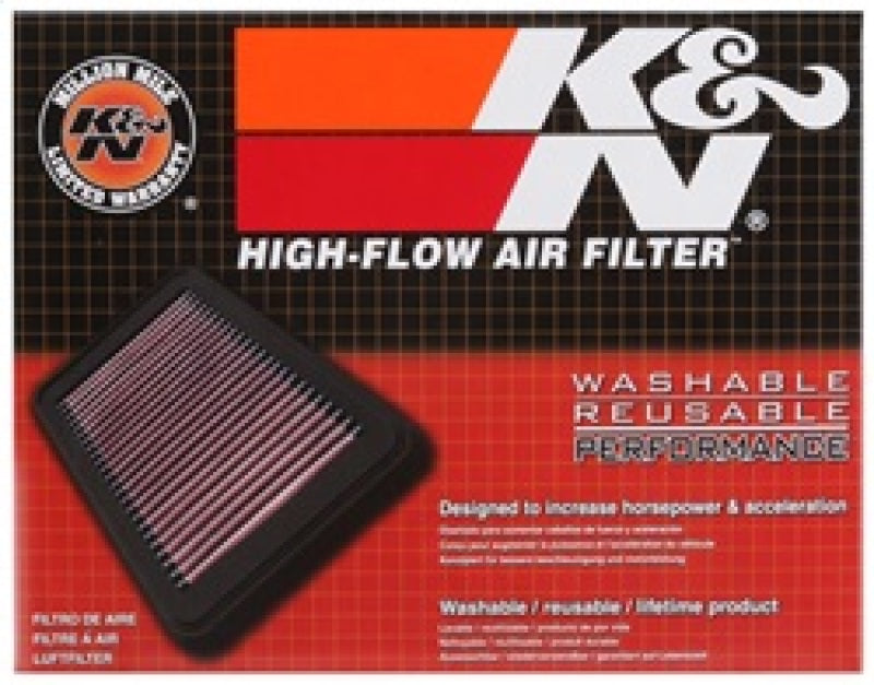 K&N Replacement Air Filter MAZDA DEMIO 1.3L-16V; 1999-2001 - 33-2222