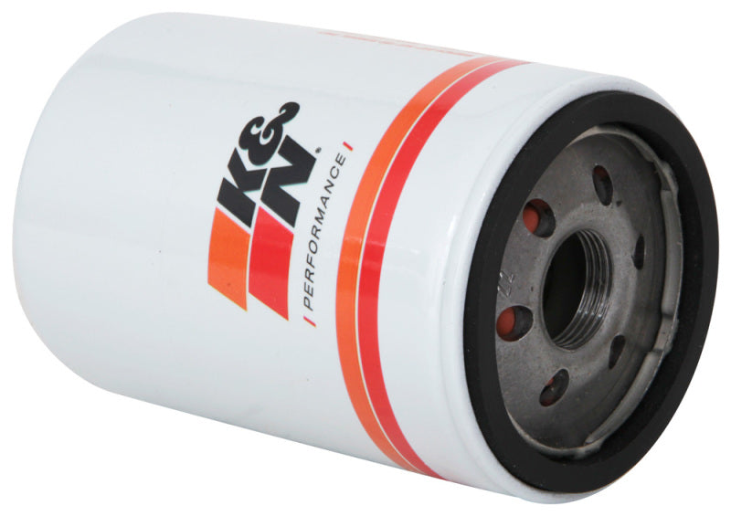 K&N 11-17 GMC Terrain Performance Gold Oil Filter - HP-2012 for 2011-2024 Buick Enclave - front view