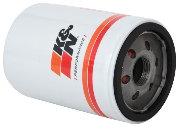 K&N 11-17 GMC Terrain Performance Gold Oil Filter - HP-2012 for 2011-2024 Buick Enclave - front view