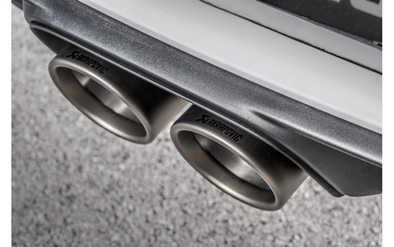 Akrapovic 2018 Porsche 911 GT3 (991.2) Slip-On Race Line (Titanium) w/Header/Link Pipes/Tail Pipes - S-PO/TI/8-TP-E-L