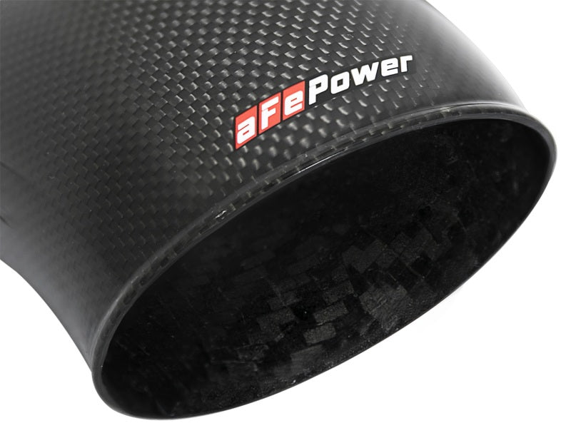 aFe Momentum GT Carbon Fiber Dynamic Air Scoop 15-18 Dodge Challenger V6-3.6L/V8-5.7L/6.4L HEMI - 54-72203-SF