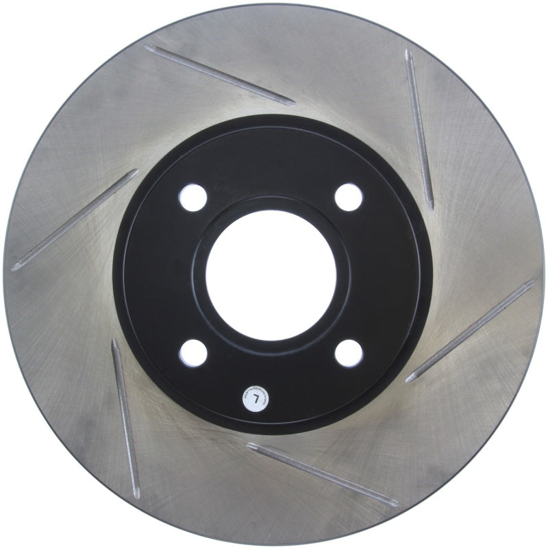 StopTech 14+ Ford Fiesta ST Slotted Brake Rotor - Front Left - 126.61110SL