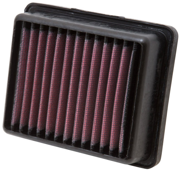 K&N 11-13 KTM 125 Duke / 12-13 KTM 200 Duke Replacement Panel Air Filter - KT-1211 for 2015-2019 KTM RC 390 - front view