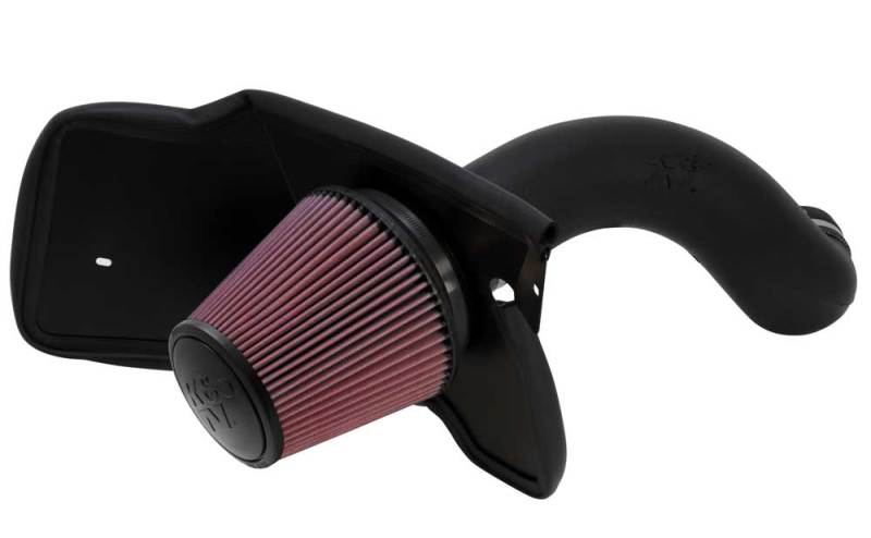 K&N 99-04 Chevy Silverado V8-6.0L Performance Intake Kit - 57-3023-1 for 2001-2007 Chevrolet Silverado 1500 - front view