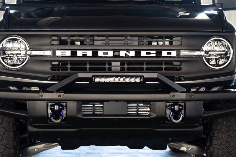 DV8 Offroad 21-22 Ford Bronco Factory Modular Front Bumper Bull Bar - LBBR-04