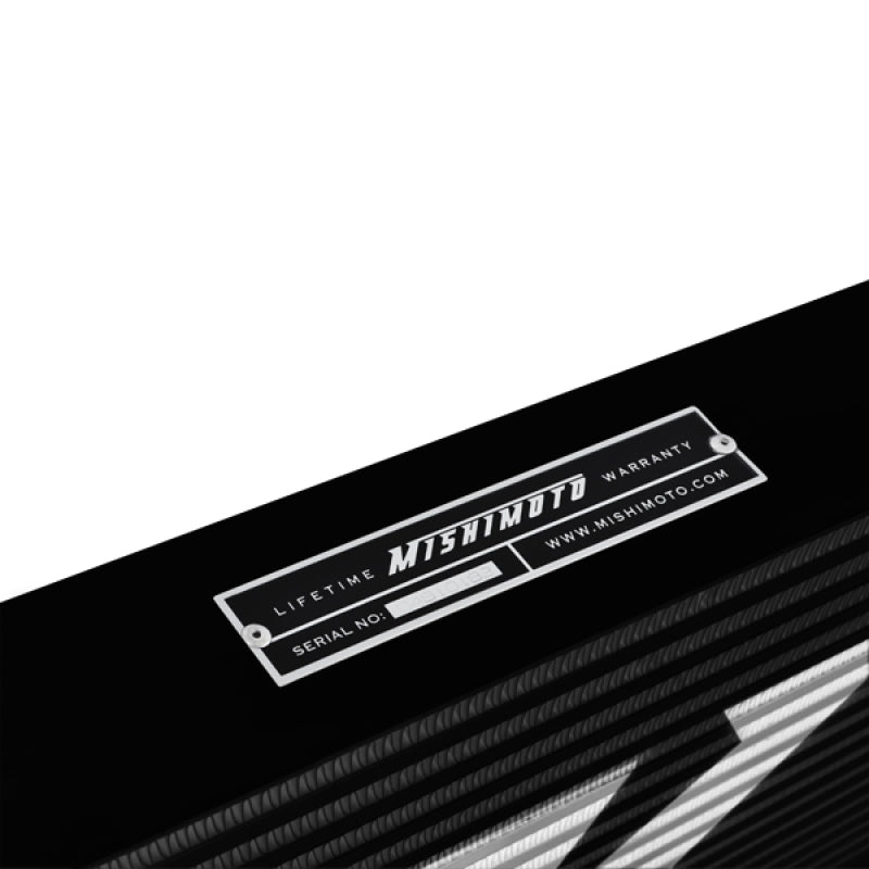 Mishimoto Universal Silver R Line Intercooler Overall Size: 31x12x4 Core Size: 24x12x4 Inlet / Outle - MMINT-UR