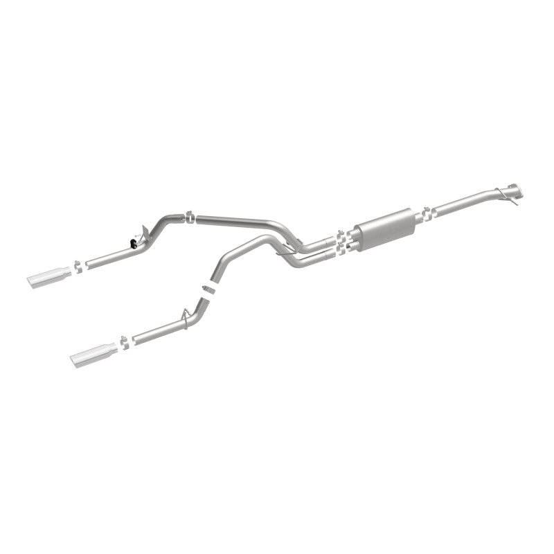MagnaFlow Stainless Cat-Back Exhaust 2015 Chevy Colorado/GMC Canyon Dual Split Rear Exit 3.5in - 19019