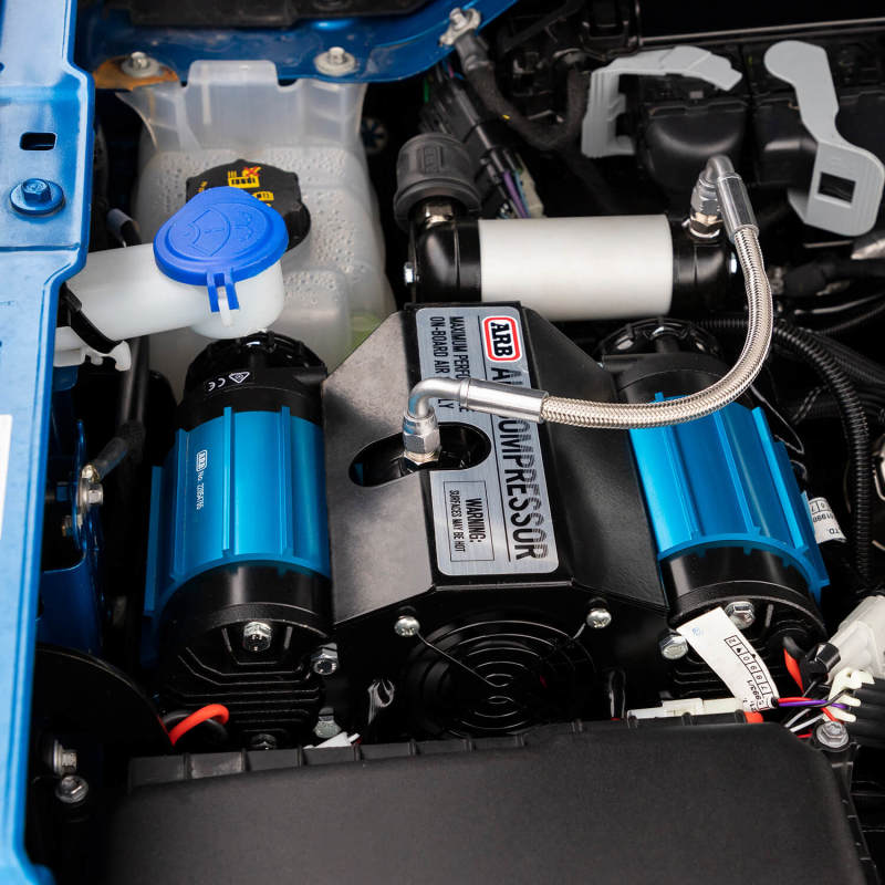 ARB Ford Bronco Twin 12V Onboard Compressor Kit - CKMTA12BK1