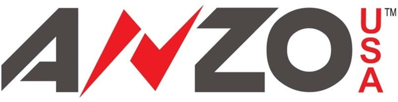 ANZO 1996-2000 Honda Civic Taillights Red/Clear - OEM 4pc - 221147