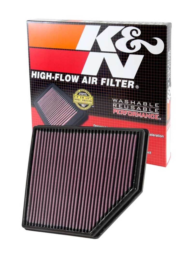 K&N Replacement Air Filter VOLVO S80 3.2L L6; 2008 - 33-2418