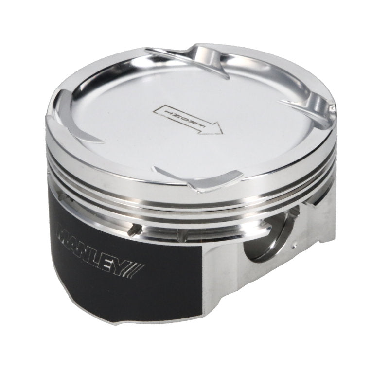 Manley 08+ Mitsubishi Evo X (4B11T) 86mm STD Bore 9.0:1 Dish Piston Set with Rings - 614000C-4