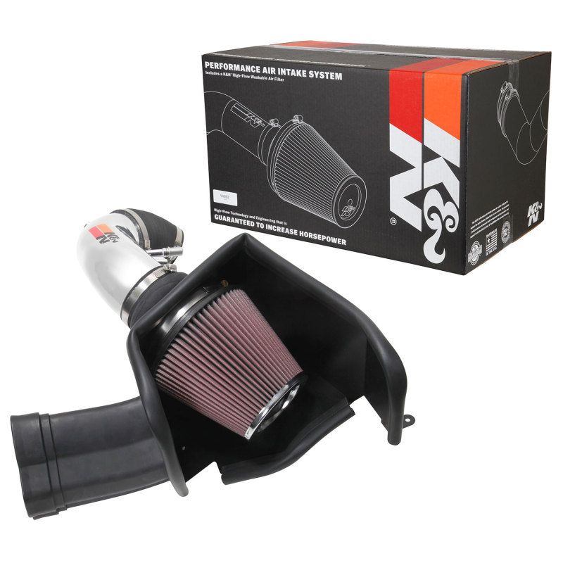 K&N 2018 Ford Mustang GT V8 5.0L F/I Typhoon Air Intake - 69-3540TP