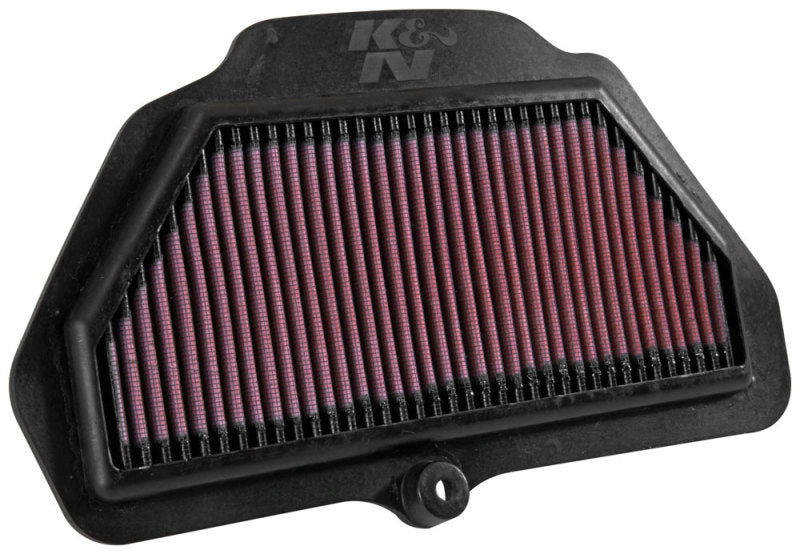 K&N 2016 Kawasaki ZX1000 Ninja ZX-10R Replacement Air Filter - KA-1016 for 2016-2021 Kawasaki ZX1000 Ninja ZX-10R - front vie