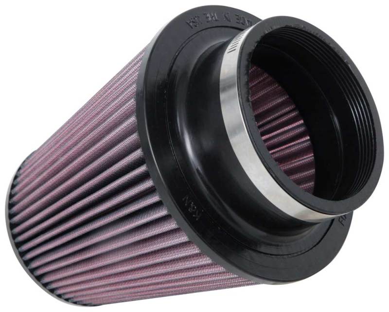 K&N Universal Clamp-On Air Filter 4in FLG / 6-1/2in B / 4-1/2in T / 7in H - RU-1032 for 1988-1995 Chevrolet C1500 - angle vie
