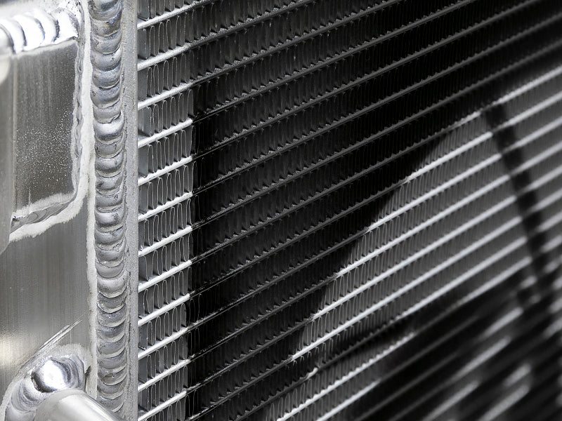 aFe BladeRunner Street Series Tube &amp; Fin Aluminum Radiator 07-18 Jeep Wrangler (JK) V6-3.6L/3.8L - 46-52001