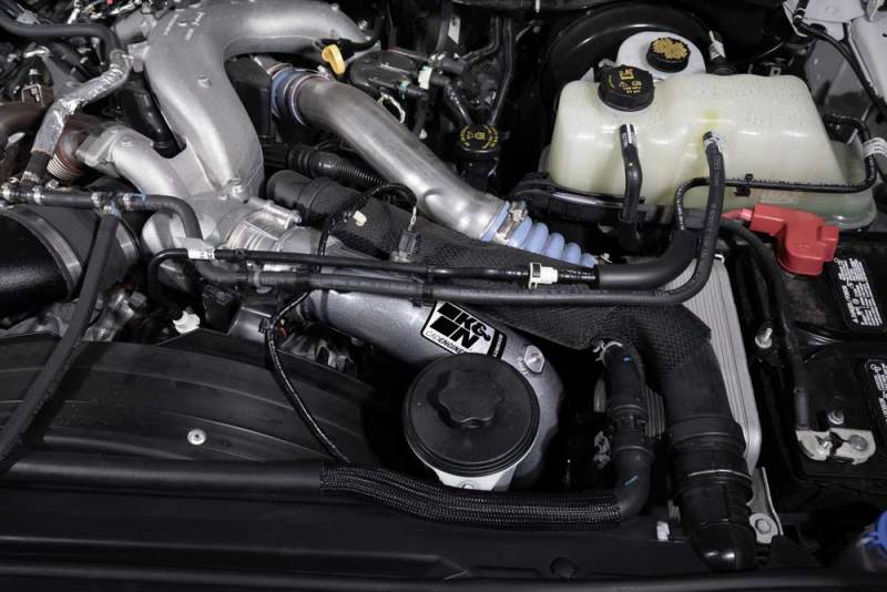 K&amp;N 17-21 Ford F-250/350 6.7L TD Charge Pipe - 77-1002KC