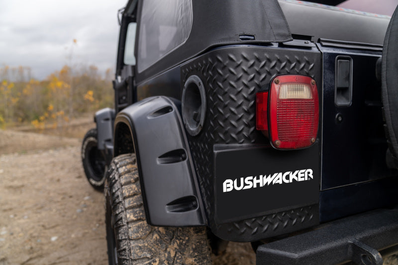 Bushwacker 97-06 Jeep Wrangler Trail Armor Rear Corners - Black - 14004