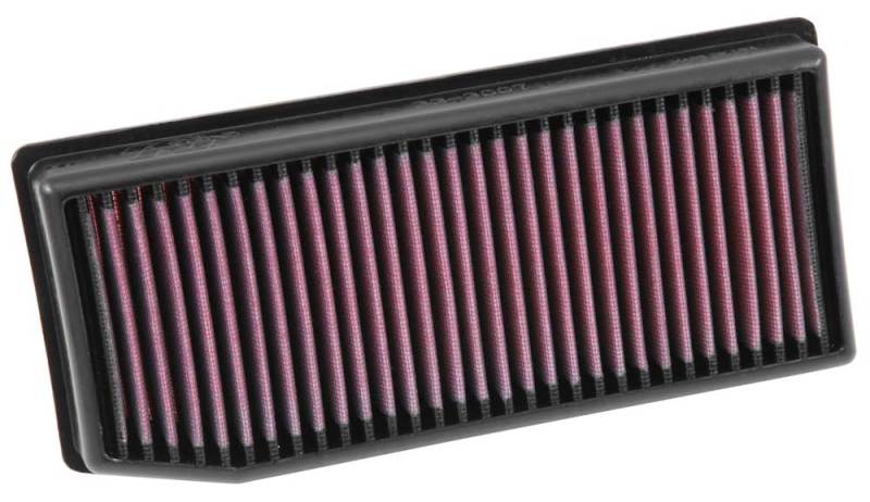 K&N 2011 Renault CLI IV 0.9L Replacement Drop In Air Filter - 33-3007 by K&N Engineering - front view