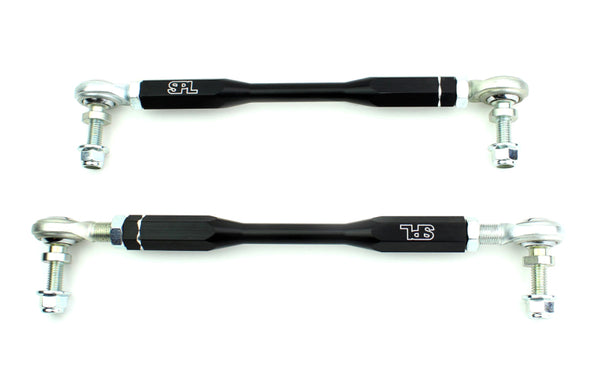 SPL Parts 98-07 BMW 3 Series (E46) Front Swaybar Endlinks - SPL FE E46 for 1999-2006 BMW 3 Series - front view