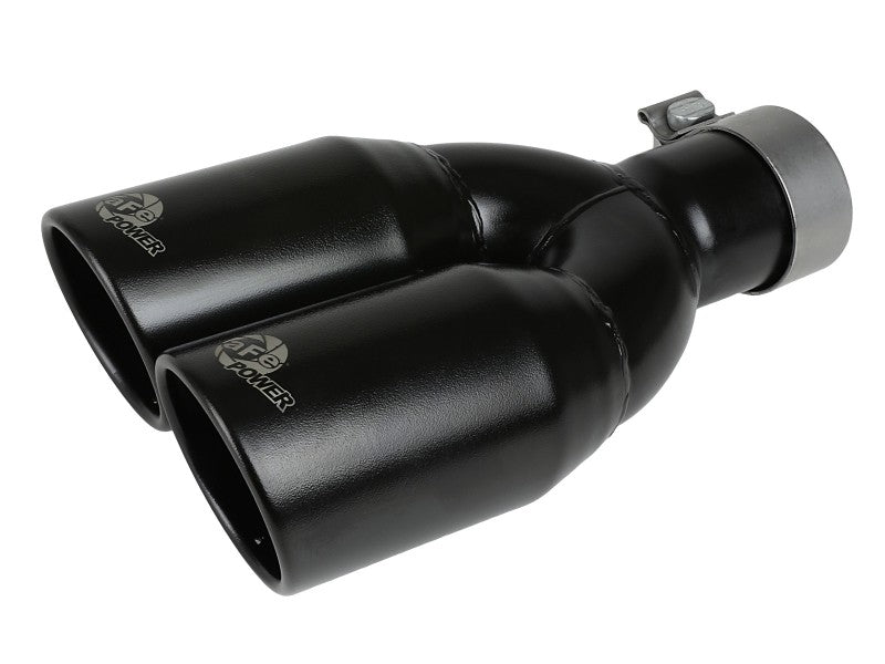 aFe Vulcan Series 3in-2-1/2in 304 SS Cat-Back 2020 Jeep Gladiator (JT) V6-3.6L w/ Black Tips - 49-38084-B