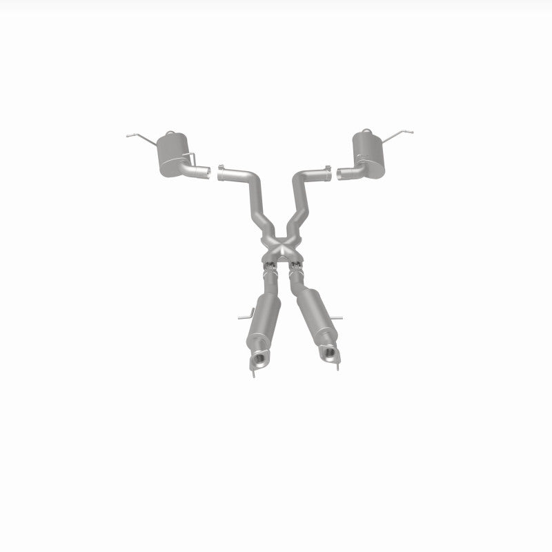MagnaFlow 12 Jeep Grand Cherokee V8 6.4L Dual Split Rear Exit Stainless Cat Back Performance Exhaust - 15064