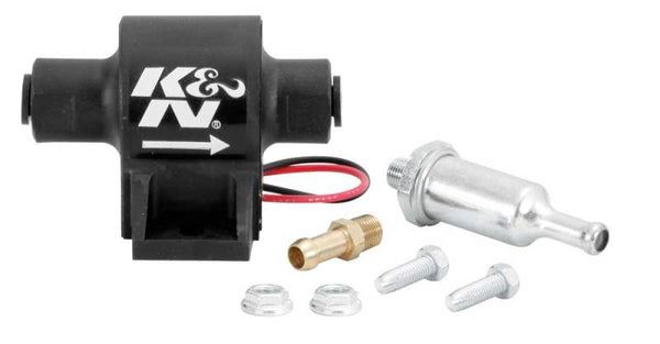 K&N Performance Electric Fuel Pump 4-7 PSI - 81-0402 by K&N Engineering - front view