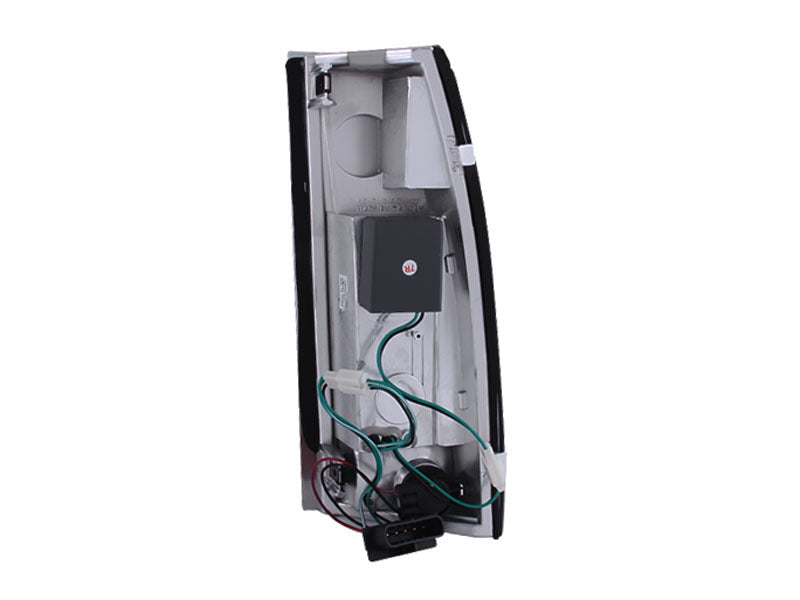 ANZO 1999-2000 Cadillac Escalade LED Taillights Red/Clear - 311057