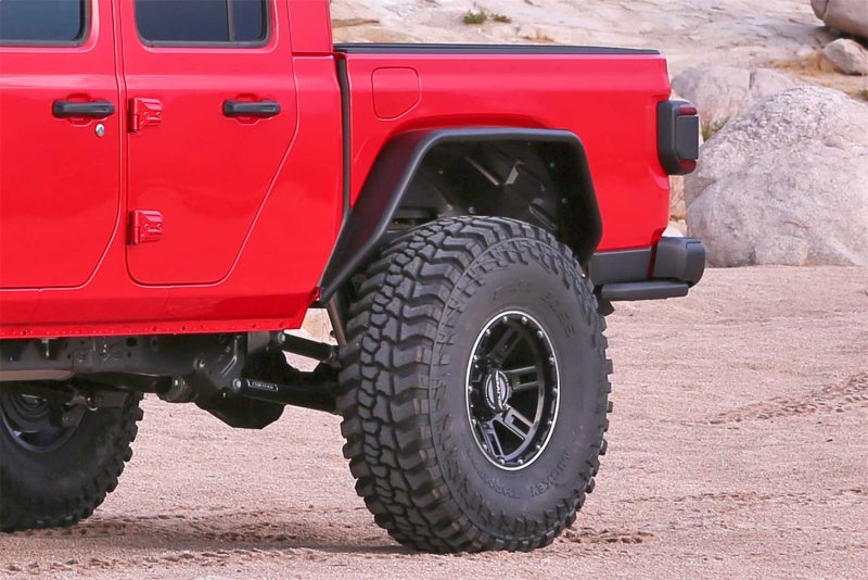 Fabtech 20-21 Jeep Gladiator 4WD Rear Steel Tube Fenders - FTS24248