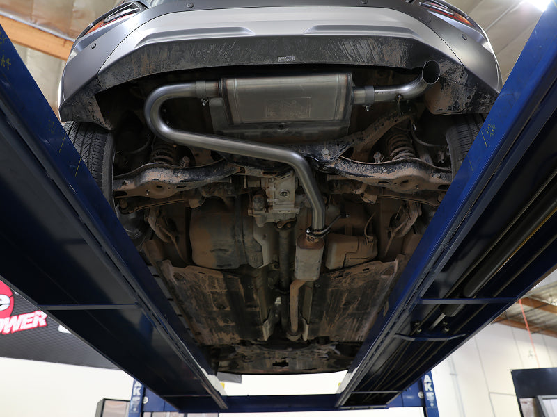aFe Takeda 2-1/2in 304 SS Axle-Back Exhaust 18-21 Hyundai Kona L4 1.6L (t) - 49-37017