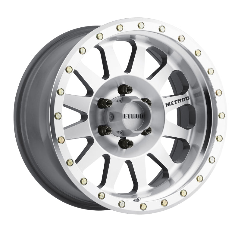 Method MR304 Double Standard 16x8 0mm Offset 6x5.5 108mm CB Machined/Clear Coat Wheel - MR30468060300