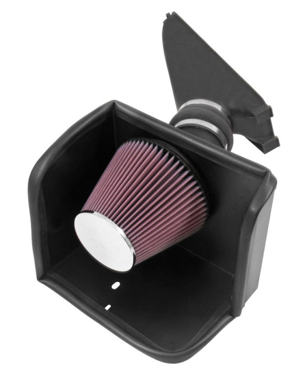 K&N 05-14 Toyota Tacoma 4.0L V6 Performance Air Intake Kit - 57-9025 for 2005-2014 Toyota Tacoma - front view