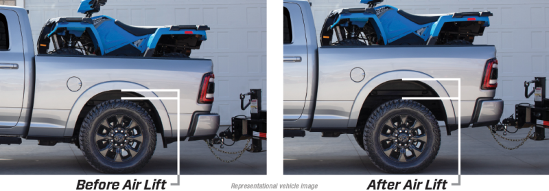 Air Lift Loadlifter 5000 Ultimate Air Spring Kit w/Int Jounce Bumper for 2019 Ram 3500 (2WD &amp; 4WD) - 88231