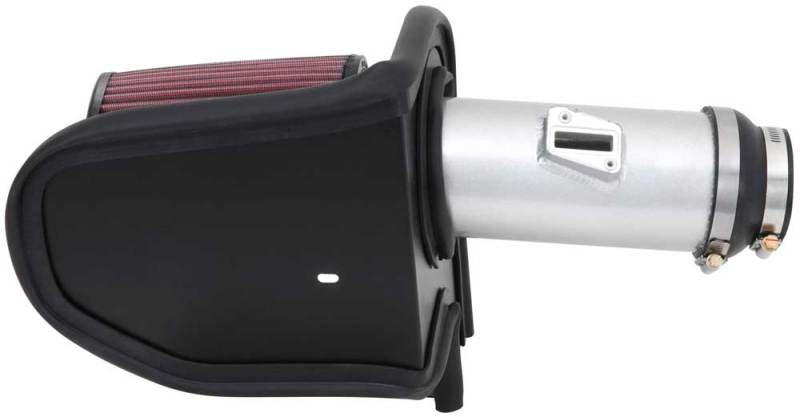 K&amp;N 13-14 Honda Accord 3.5L V6 69 Series Typhoon Air Intake System - Silver Cold Air Intake Kit - 69-1212TS