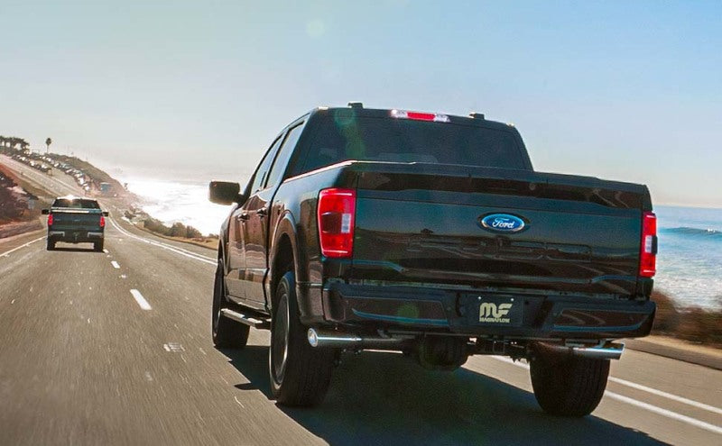 MagnaFlow 11-13 Ford Explorer V6 3.5L SS Catback Exhaust Dual Split Rear Exit w/ 3.5in SS Tips - 15467